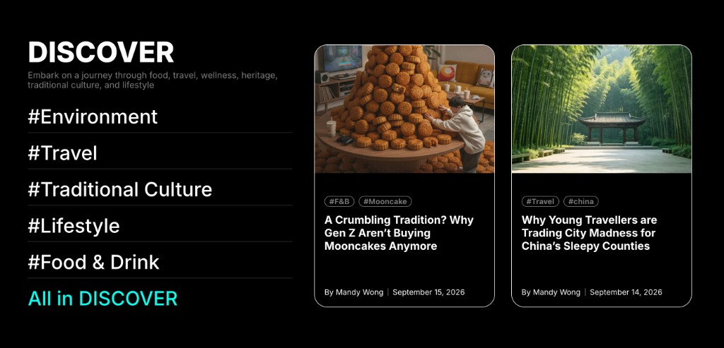 RADII Discover: stories on travel, traditional culture, lifestyle, and food